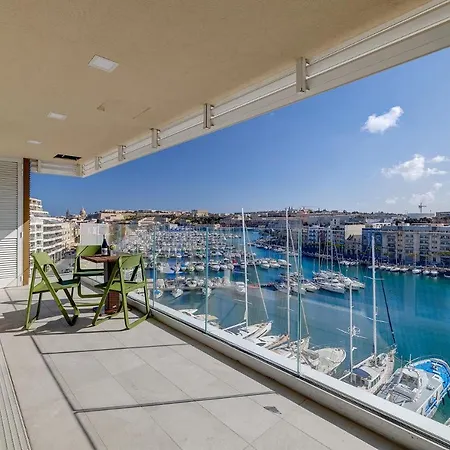 Stunning 3br With Marina Views Apartment Ta Xbiex